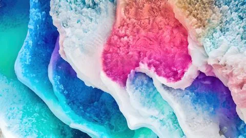 Frozen waves wallpaper 스톡 일러스트