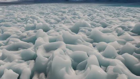 Frozen waves wallpaper 스톡 일러스트