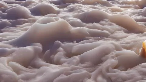 Frozen waves wallpaper Stock Illustration