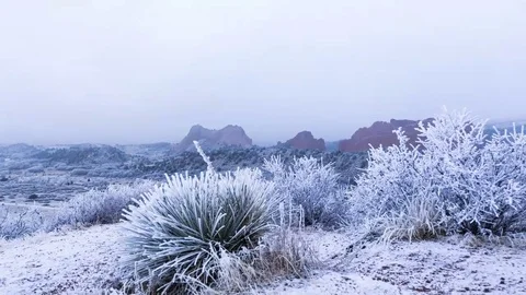 Frozen world Stock Footage 121172533