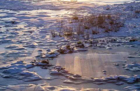 Frozen world Stock Photos