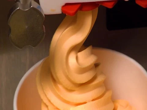 FROZEN YOGURT Stock Footage 91140783