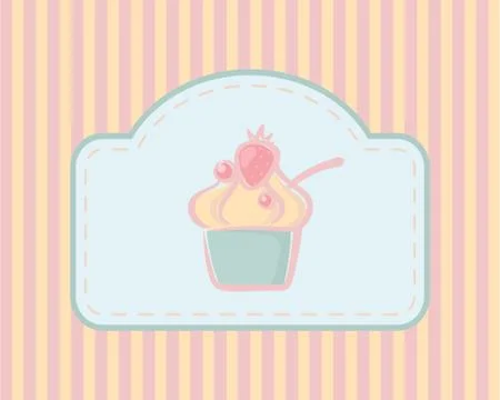 Frozen Yogurt Stock Illustration