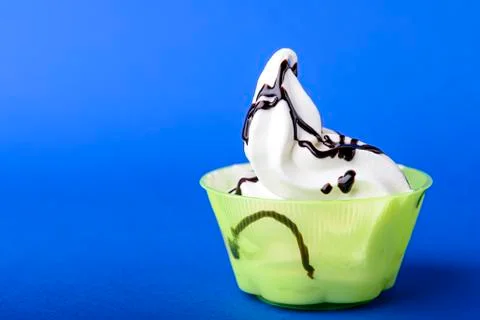 Frozen yogurt Stock Photos