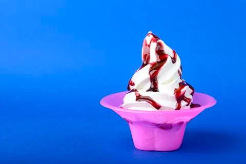 Frozen yogurt Stock Photos