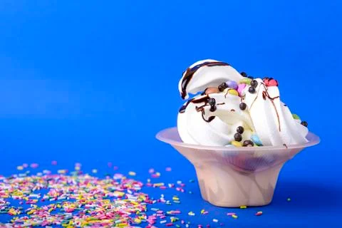 Frozen yogurt Stock Photos