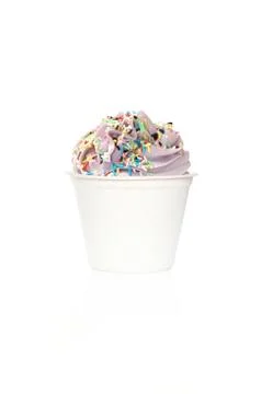 Frozen yogurt3 Stock Photos
