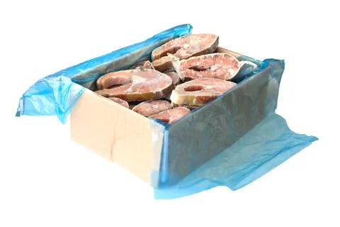Frozzen fish Stock Photos