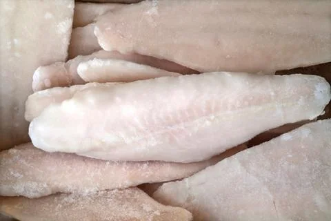 Frozzen fish Stock Photos