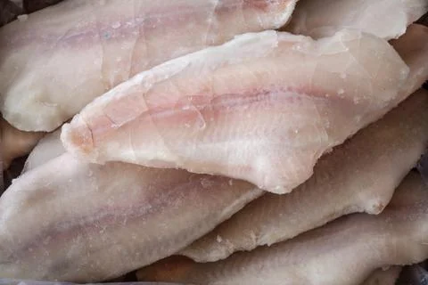 Frozzen fish Stock Photos
