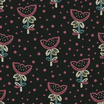 Fruit Abstract grunge texture stylized pattern rapport vector Stock Illustration