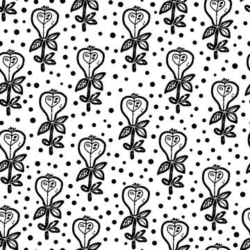 Fruit Abstract grunge texture stylized pattern rapport vector Stock Illustration