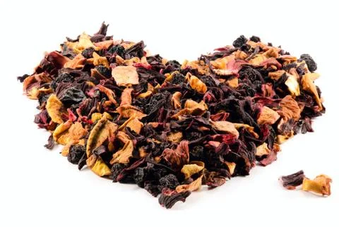 Fruit and berry tea Stock Photos
