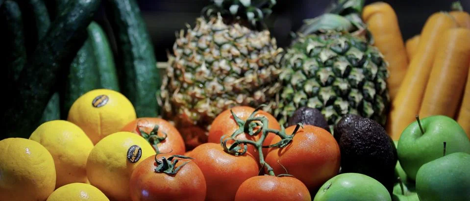 Fruit and drink Stock Photos