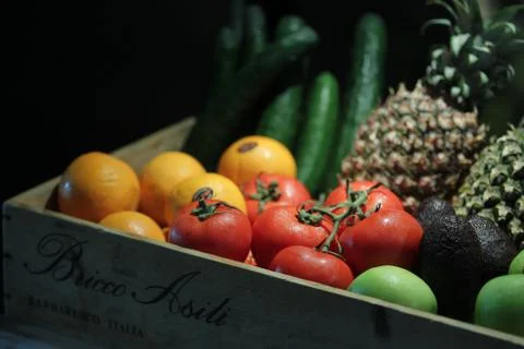 Fruit and drink Stock Photos