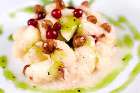 Fruit and nut dessert Stock-Fotos