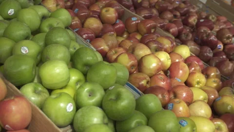 Fruit and Vegetable store Manchester Stock Footage 260335242