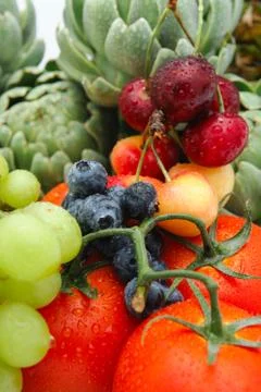 Fruit and vegetables Stock-Fotos