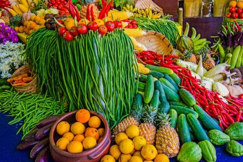 Fruit and vegetables Stock-Fotos