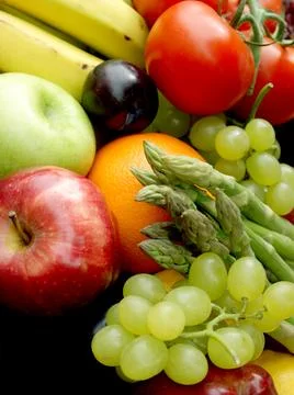 Fruit and vegetables Stock Photos