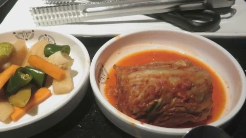 Fruit and vegetables salt Stock Footage 70540255