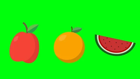 Fruit animation Stock Footage 194784509