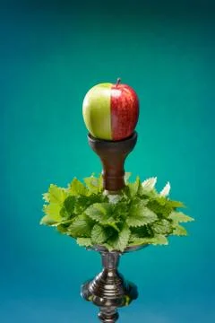 Fruit aroma hookah Stock Photos