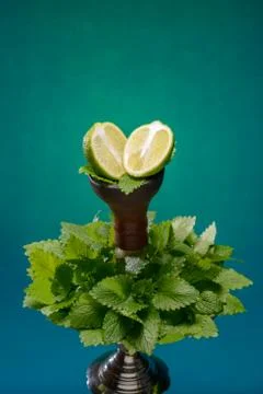 Fruit aroma hookah Stock Photos