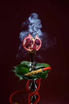 Fruit aroma hookah Stock Photos