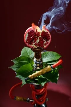 Fruit aroma hookah Stock Photos