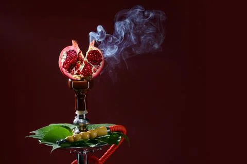 Fruit aroma hookah Stock Photos