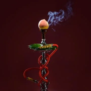Fruit aroma hookah Stock Photos