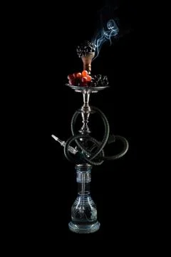 Fruit aroma hookah Stock Photos