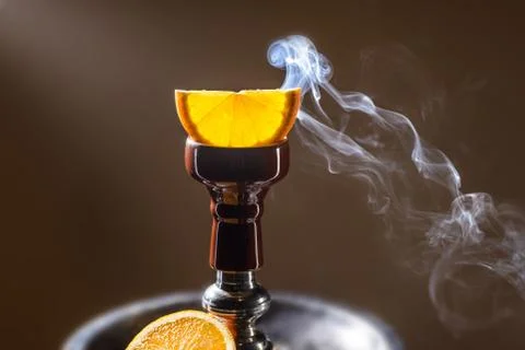 Fruit aroma hookah Stock Photos