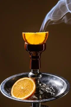 Fruit aroma hookah Stock Photos