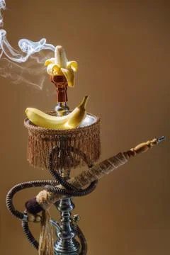 Fruit aroma hookah Stock Photos