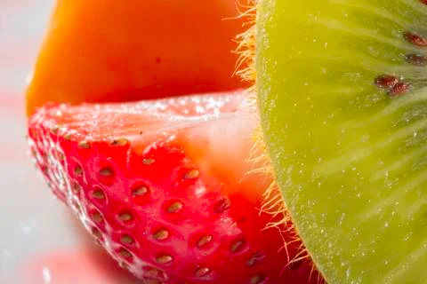 Fruit arrangement Stock Photos