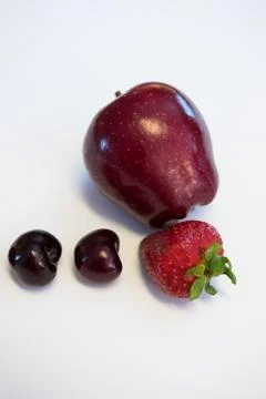 Fruit arrangements in studio Stock Photos