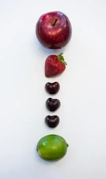 Fruit arrangements in studio Stock Photos