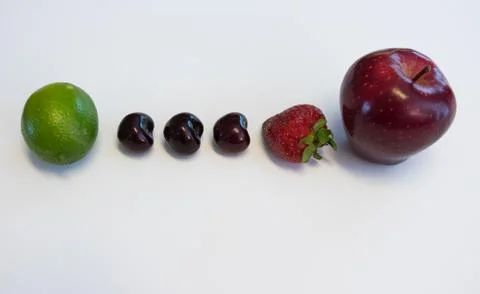 Fruit arrangements in studio Stock Photos