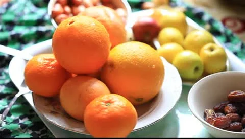 Fruit background Vídeo Stock 10680098