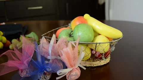 Fruit basket Stock Footage 62019965