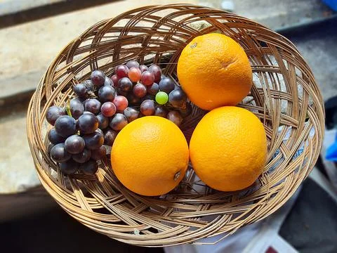 FRUIT BASKET Foto stock