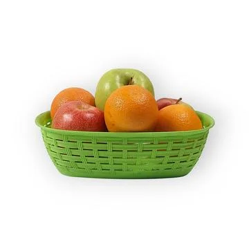 Fruit basket. Stock Photos