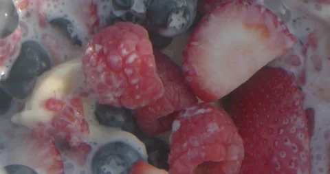 Fruit in Blender Stock Footage 157885074