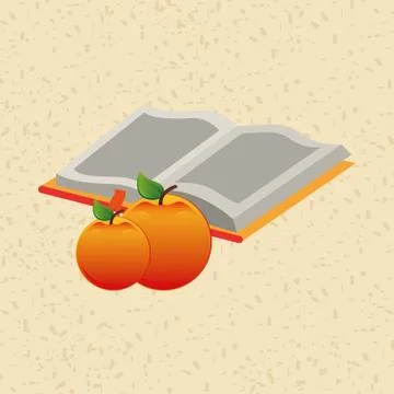 Fruit book design Stockillustratie