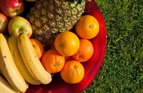 Fruit bowl Stock Photos