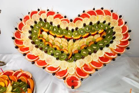 Fruit buffet Stock Photos