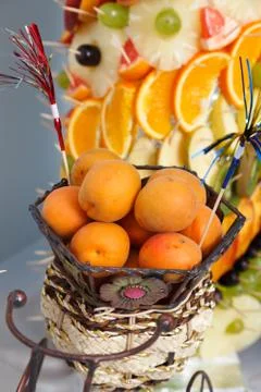 Fruit buffet Foto stock