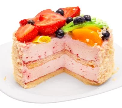 Fruit cake Foto stock
